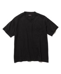ジョーマッコイ ダブルダイヤモンド ヘンリー シャツ チャコール (40 