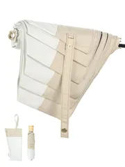 【在庫処分】KIZAWA 日傘 uvカット 100 遮光 形状安定 折りたたみ日傘 完全遮光 日傘兼用雨傘 レディース 遮熱 軽量 5級撥水 折り畳み日傘 コンパクト バンブー 持ち手 母の日 プレゼント 6本骨 親骨50cm