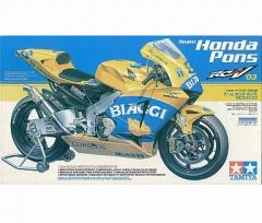TAMIYA 1/12 チームホンダ ポンス RC211V '03 デカール付 - メルカリ