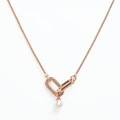 新品 未使用級】Swarovski ネックレス コンステラ ドロップ パール 