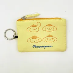 サンリオ ポムポムプリン フェイス パスポーチ パースケース Sanrio