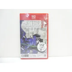 未開封 ニンテンドー Nintendo Switch2 RAIDOU Remastered: 超力兵団奇譚 ゲームソフト △WE2339