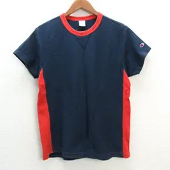 k■チャンピオン/champion REVERSE WEAVE リバースウィーブTシャツ【M】紺/MENS■108【中古】