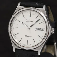 R7-3008 SEIKO 8123-6130 クォーツ 腕時計 日付表示 R7-3008 SEIKO 8123-6130 クォーツ 腕時計 日付表示 - メルカリ