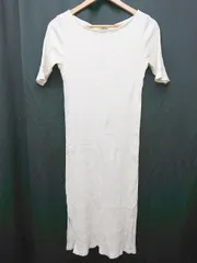 ◇ ⊂　◎ mysty woman シアー ワンピース キャミソールワンピース サイズF ベージュ　アイボリー系 レディース P  【1409090001659】