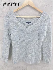 ◇ ROPE ロペ ウール ニット 長袖 Vネック セーター サイズM ライトブルー レディース 【中古】 【1002801064877】