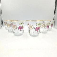 ADERIA　アデリア　石塚硝子　ロックグラス　グラス　ペア　ルーマニア　２個入×３箱セット　当時の商品　新品未使用