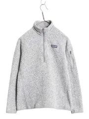 【お得なクーポン配布中!】 パタゴニア ベターセーター ハーフジップ レディース S 15年製 Patagonia フリース ニット ジャケット プルオーバー ジャンパー 裏起毛 灰