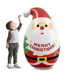 サンタクロース クリスマス サンタクロース バルーン 飾り 雪だるま 風船 特大 H 120cm クリスマス飾り ハロウィーン クリスマス装飾品 ロッキング パーティー 飾り付け 雰囲気満点 小道具 店舗 家庭用 デコレーション用小物 サンタクロース