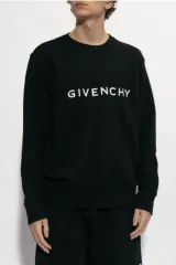 GIVENCHY Givenchy(ジバンシィ) ロゴ 黒 パーカー （ M ）