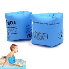 【人気商品】使いやすく 安心して水泳を楽しめるアームヘルパー アームフロート 水泳補助アイテム 大人用 子供用 安全な臂圈浮袖 腕浮き輪 浮き輪 アームリング Renjzle