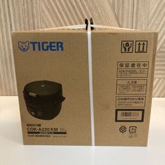 rm) TIGER タイガー 電気圧力鍋 COK-A220 KM マットブラック 調理器具 ※未使用 未開封品
