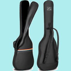 【特価商品】GUITAR 雨 COVER 防塵 防水 クッション無い簡素なタイプ ソフトケース エレキベースギター 大容量ポケット付き ギターカバー 肩掛け 手提げ CAHAYA CY0309