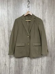 UNIQLO ユニクロ リラックスフィット テーラード ジャケット sizeS/カーキ ■■ レディース