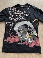 【超希少】beauty:beast 雷神刺繍Tシャツ 新品 風神雷神刺繍Tシャツ - メルカリ