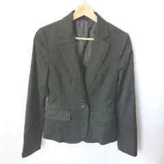 ◇ WHITE JOOLA ホワイトジョーラ 長袖 ジャケット サイズ9R ブラック系 レディース E  【1406050051419】