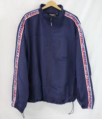 ◆Supreme Hysteric Glamour トラックジャケット ネイビー ナイロン メンズサイズXXL