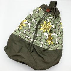 UNIQLO × JW ANDERSON ユニクロ ジェイダブルアンダーソン コラボ ダッフルバッグ ドローストリングバッグ ショルダーバッグ 鞄 カバン 巾着 グリーン 緑 メンズ レディース ユニセックス SG262-3