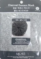 フェイスパック 炭3枚セット MJCARE エッセンスマスク