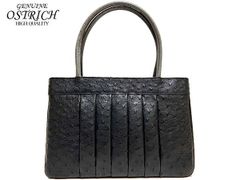 オーストリッチバッグ トートバッグ 高級 ダチョウ革 ハンドバッグ レディース