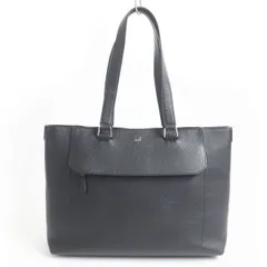 美品□定価￥261,800 dunhill/ダンヒル ベルグレイブ レザー トートバッグ/ブリーフケース/ビジネスバッグ ブラック イタリア製 保存袋付きのサムネイル