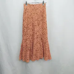 ◇ ⊂ FREE'S MART フリーズマート レース ロング マーメイドスカート スカート サイズS オレンジ レディース E  【1410100029402】