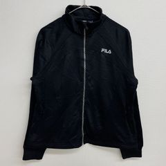 FILA トラックジャケット ブラック【メンズL】