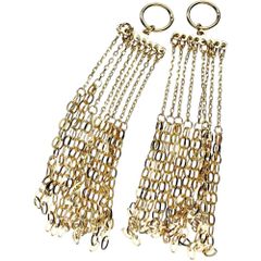 ピアスチャーム/アクセサリーパーツ ピアス K18ゴールド 18金  1.4g レディース 【中古】【真子質店】【BL】【ex】