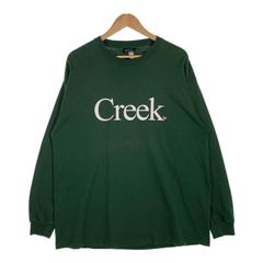 Creek Angler's Device クリーク L/S Tee ロングスリーブTシャツ グリーン Size XL