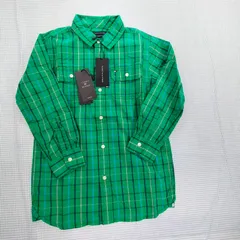 【タグ付き新品】トミーヒルフィガー TOMMY HILFIGER 長袖シャツ 130cm 子供服 中古
