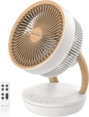 【新登場】MYCARBON サーキュレーター 静音 DCモーター 扇風機 20畳 パワフル送風 省エネ 上下左右首振り 8段階風量 リモコン付き タイマー機能 小型 空気循環 部屋干し 衣類乾燥
