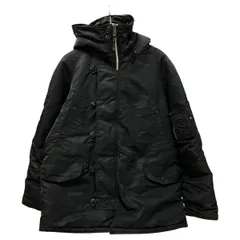 □□ALPHA INDUSTRIES ジャケット N-3Bフライトジャケット SIZE L ブラック
