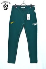 未使用 DEVEREUX GOLF ロップキックロングパンツ S相当 グリーン系