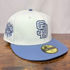 セール】MLBパドレスキャップ ホワイト/ターコイズ ダルビッシュ有