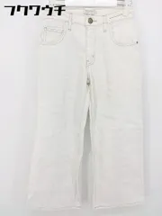 ◇ Current/Elliott カレントエリオット デニム ジーンズ パンツ サイズ23 ホワイト レディース 【中古】 【1103020012691】