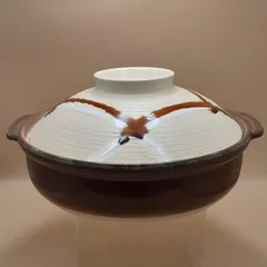 ☆8/10まで値下げ　【未使用】 萬古焼ごはん鍋　大黒窯　華月　大黒窯　2合炊き 大黒ごはん鍋 2合 – 華月