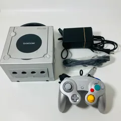 ニンテンドー ゲームキューブ本体 シルバー 動作確認済み 純正コントローラー ACアダプタ AVケーブル付き Nintendo DOL-001 game cube