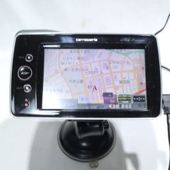 【通電動作確認済/中古】Pioneer/パイオニア AVIC-MP33Ⅱ ポータブルカーナビ シガライタケーブル/取付マウント付