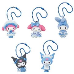 【中古】キーホルダー 全5種セット 「マイメロディ・クロミ スイート ロリータマスコット みずいろロリータver.」