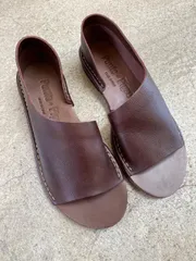 PuntoPigro TOE & INSIDE OPEN SHOES  NPP1922R  8900ダークブラウンのサムネイル