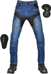 バイクメッシュパンツ 夏用メンズ バイク用パンツ ライディングパンツ プロテクター付き ライダースパンツ 夏 通気性に優れ バイクズボン
