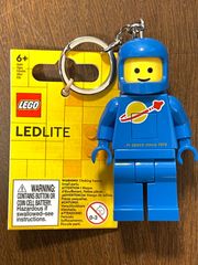 LEGO レゴ　宇宙飛行士　LEDライトキーホルダー　ブルー　新品未使用
