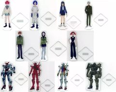 [중고] 아크릴 스탠드 아크릴 패널 전 11 종 세트 아크릴 스탠드 [이치 반 쿠지 ONLINE 기동 전사 Gundam GQuuuuuuX (지크 악스)] D 상
