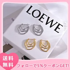 LOEWE ピアス箱なし、SHOP袋はつきません