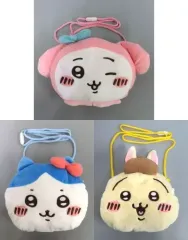 【中古】雑貨 全3種セット フェイスポシェット 「ちいかわ×サンリオキャラクターズ」