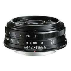 Voigtlander (フォクトレンダー) ウルトロン (ULTRON) 27mm F2 ブラック フジフイルムXマウント