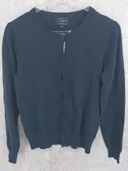◇ green label relaxing グリーンレーベルリラクシング UNITED ARROWS 長袖 カーディガン 38 ネイビー マルチ * 【1002800098767】