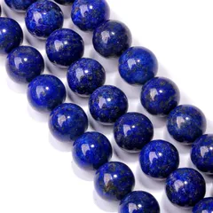 新品 【京珠堂】AAA 無着色 ラピスラズリ 天然石 一連 (8mm)