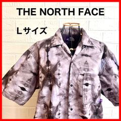 ✨【美品】NORTH FACE ノースフェイス  パープルレーベル 柄シャツ