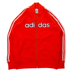 adidas 00年代 ATP型 トラックジャケット ジャージ S オレンジ ポリエステル 3ストライプス
